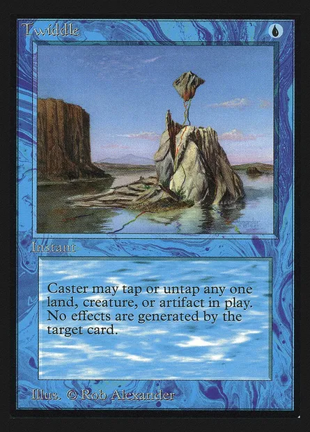 Bascule, carte Magic CEI 86 — extension Intl. Collectors' Edition