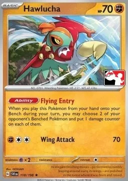 Brutalibré, carte Pokémon PPS 118-2 — extension Play! Pokémon Prize Pack Series