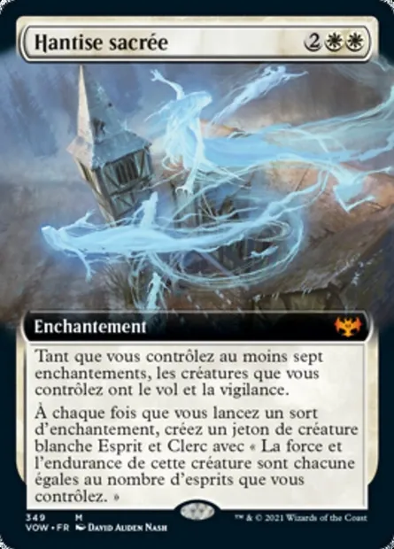 Hantise sacrée, carte Magic VOW 349 — extension Innistrad : noce écarlate
