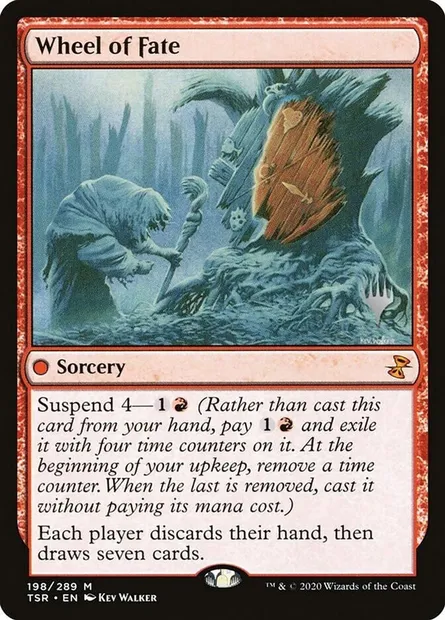 Wheel of Fate, Magic card PTSR 198p — Time Spiral Remastered Promos set