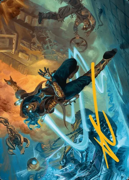 Sita Varma, Masked Racer // Sita Varma, Masked Racer, Magic card ADFT 26 — Aetherdrift Art Series set