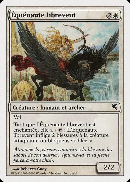 Freewind Equenaut, Magic card PSAL G41 — Salvat 2005 set