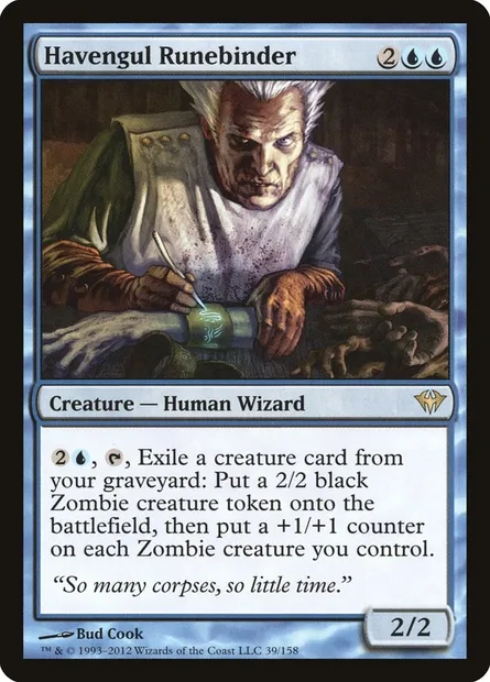 Havengul Runebinder, Magic card DKA 39 — Dark Ascension set
