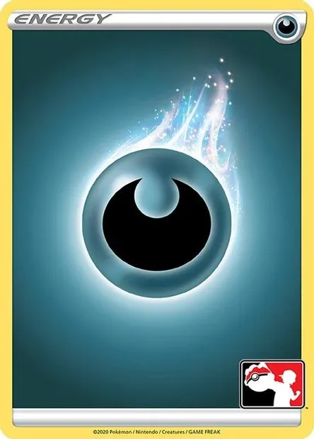 Énergie Obscurité, carte Pokémon PPS ct242084 — extension Play! Pokémon Prize Pack Series