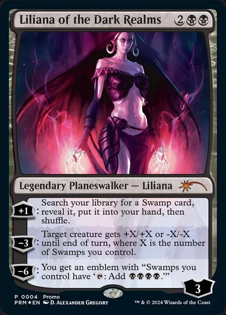 Liliana of the Dark Realms, Magic card PMEI 2024-8 — Media and Collaboration Promos set