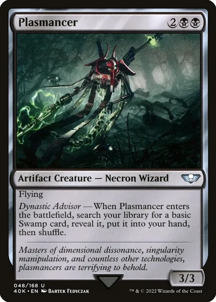 Plasmancer, Magic card 40K 48 — Warhammer 40,000 Commander set