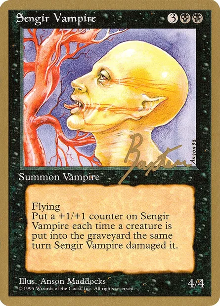 Sengir Vampire, Magic card PTC gb160 — Pro Tour Collector Set set