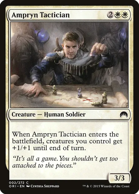 Ampryn Tactician, Magic card ORI 2 — Magic Origins set