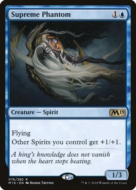 Supreme Phantom, Magic card M19 76 — Core Set 2019 set