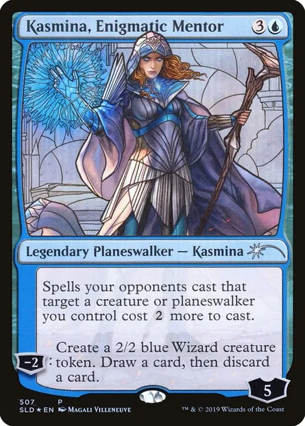 Kasmina, Enigmatic Mentor, Magic card SLD 507 — Secret Lair Drop set