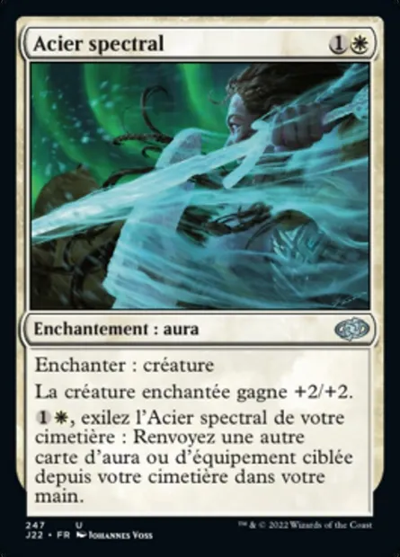 Acier spectral, carte Magic J22 247 — extension Jumpstart 2022