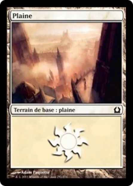 Plaine, carte Magic RTR 252 — extension Retour à Ravnica