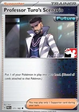 Plan du Professeur Turum, carte Pokémon PPS 171-4 — extension Play! Pokémon Prize Pack Series