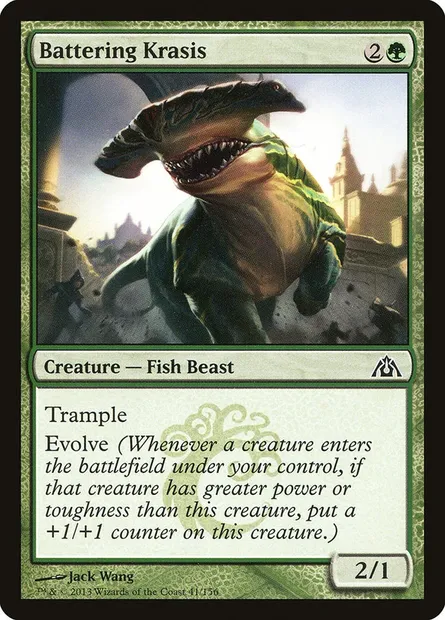 Battering Krasis, Magic card DGM 41 — Dragon's Maze set