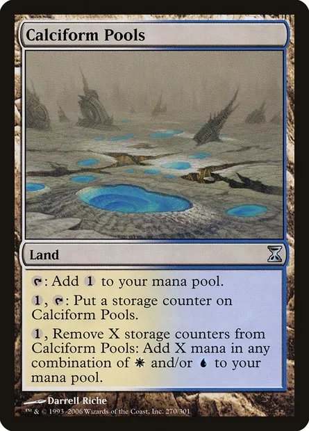 Calciform Pools, Magic card TSP 270 — Time Spiral set