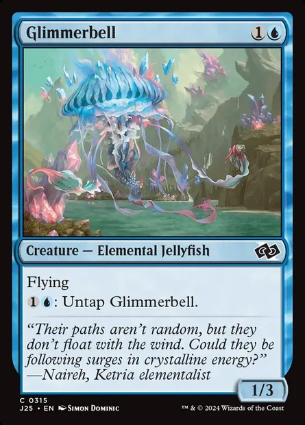 Glimmerbell, Magic card J25 315 — Foundations Jumpstart set