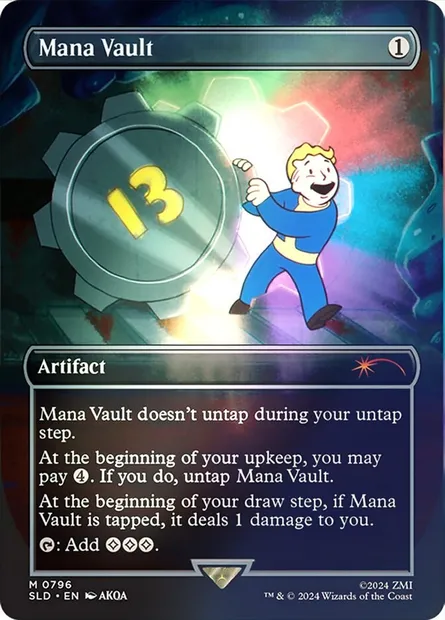 Mana Vault, Magic card SLD 796★ — Secret Lair Drop set