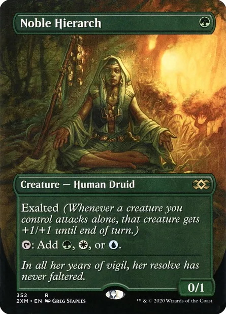 Noble hiérarche, carte Magic 2XM 352 — extension Double Masters