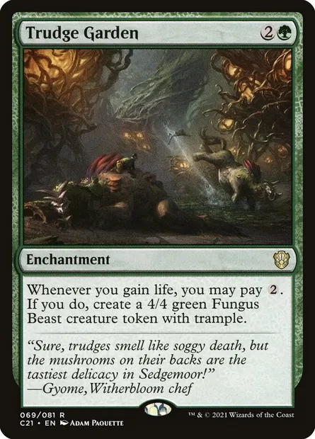 Trudge Garden, Magic card C21 69 — Commander 2021 set