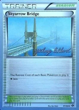 Skyarrow Bridge, Pokémon card WCD12 091-2 — World Championship Decks 2012 set
