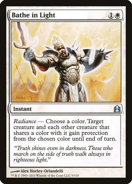 Bathe in Light, Magic card CMD 9 — Commander 2011 set