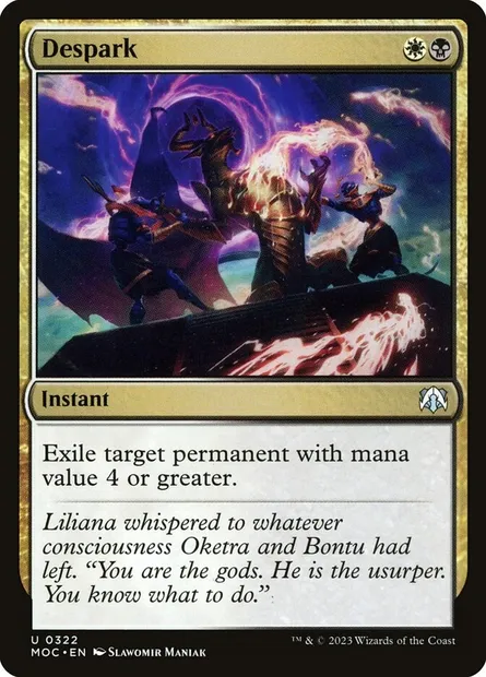 Despark, Magic card MOC 322 — March of the Machine Commander set