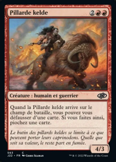 Pillarde kelde, carte Magic J22 563 — extension Jumpstart 2022