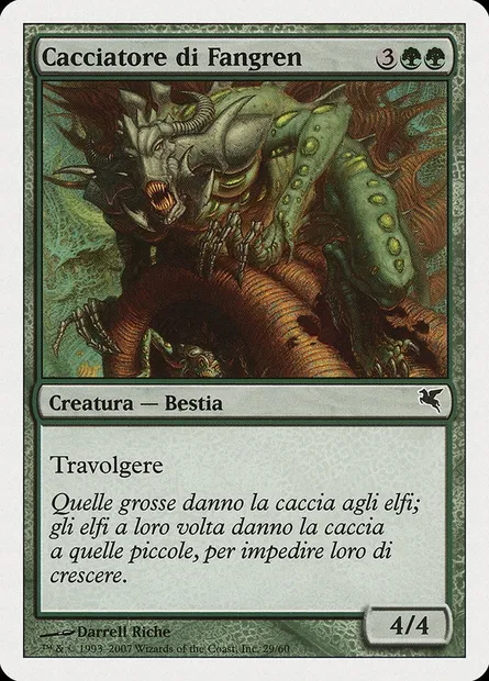 Fangren Hunter, Magic card PSAL K29 — Salvat 2005 set