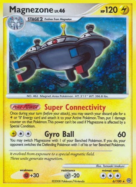 Magnézone, carte Pokémon SF 6 — extension Tempête