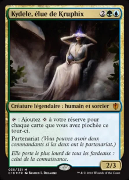 Kydele, élue de Kruphix, carte Magic C16 35 — extension Commander 2016