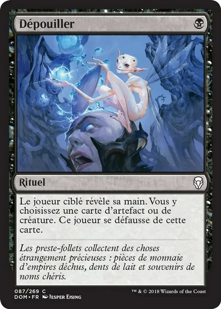 Dépouiller, carte Magic DOM 87 — extension Dominaria