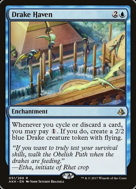 Drake Haven, Magic card AKH 51 — Amonkhet set