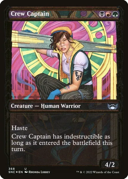 Crew Captain, Magic card SNC 368 — Streets of New Capenna set