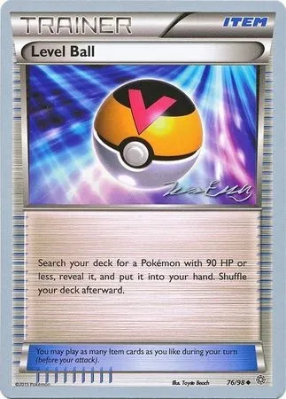 Level Ball, Pokémon card WCD16 076 — World Championship Decks 2016 set