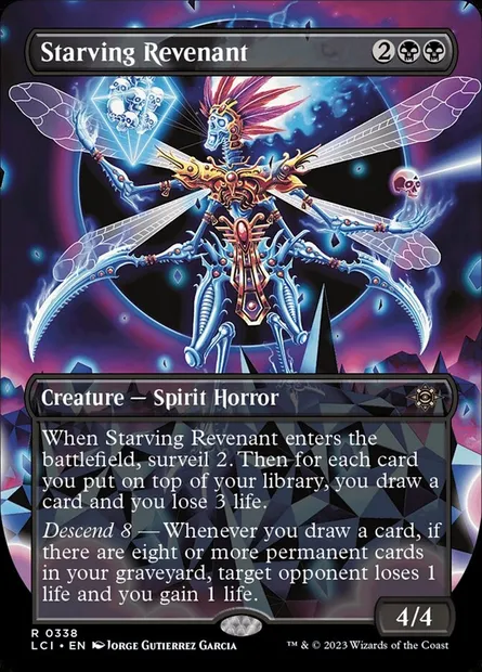 Starving Revenant, Magic card LCI 338 — The Lost Caverns of Ixalan set