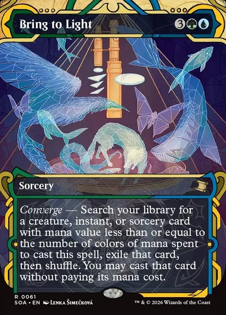 Bring to Light, Magic card SOA 61 — Secrets of Strixhaven Mystical Archive set