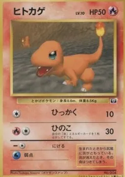 Charmander Lv.10, Pokémon card UNP ct247174 — Unnumbered Promos set