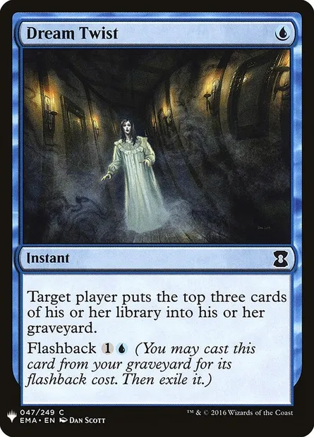Dream Twist, Magic card PLST EMA-47 — The List set