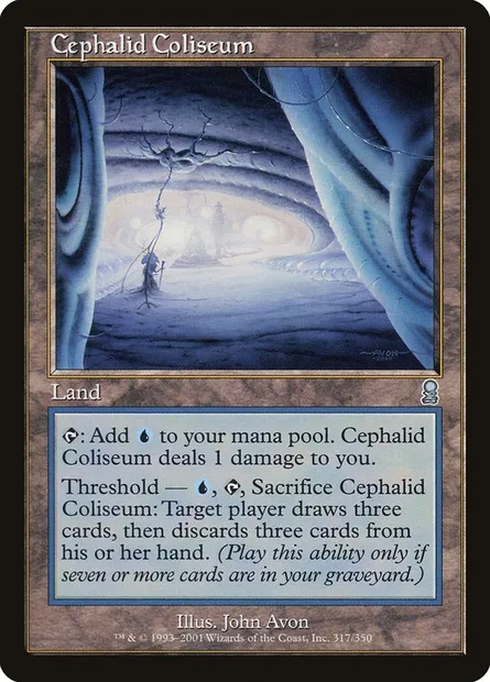 Colisée céphalide, carte Magic ODY 317 — extension Odyssée