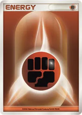 Basic Fighting Energy, Pokémon card DP4B aop16886 — Dawn Dash set