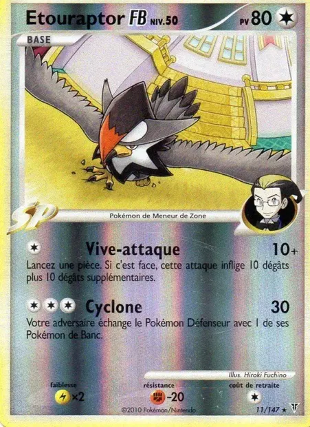 Etouraptor FB, carte Pokémon SV 11 — extension Vainqueurs Suprêmes
