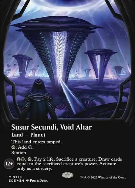 Susur Secundi, Void Altar, Magic card EOE 379 — Edge of Eternities set