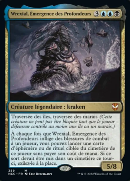 Wrexial, Émergence des Profondeurs, carte Magic NCC 359 — extension New Capenna Commander
