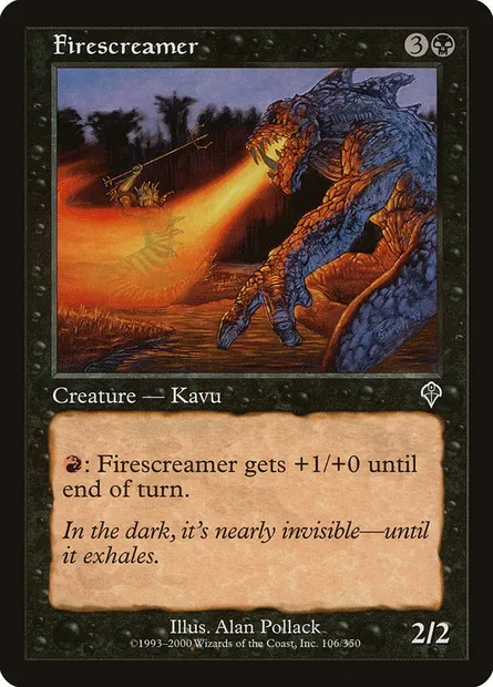 Firescreamer, Magic card INV 106 — Invasion set