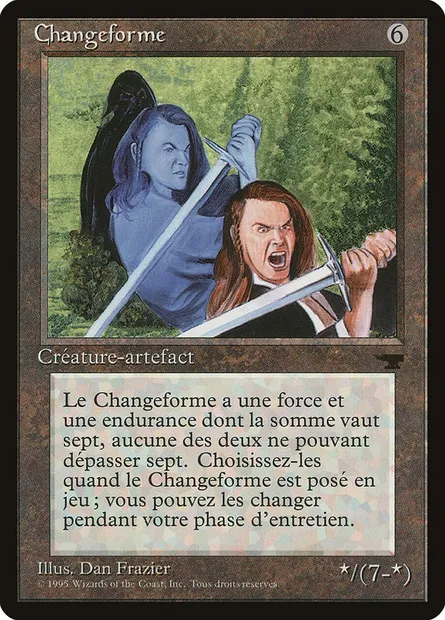 Changeforme, carte Magic REN 157 — extension Renaissance