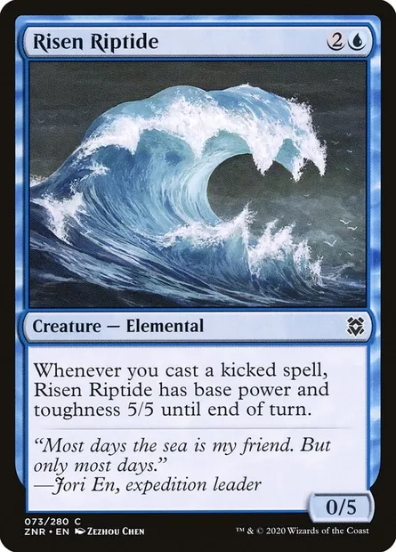 Risen Riptide, Magic card ZNR 73 — Zendikar Rising set
