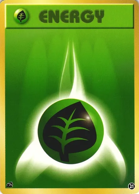 Énergie Plante, carte Pokémon IPBULB 021 — extension Intro Pack Bulbasaur