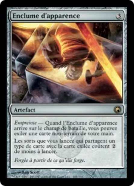 Enclume d'apparence, carte Magic SOM 201 — extension Cicatrices de Mirrodin