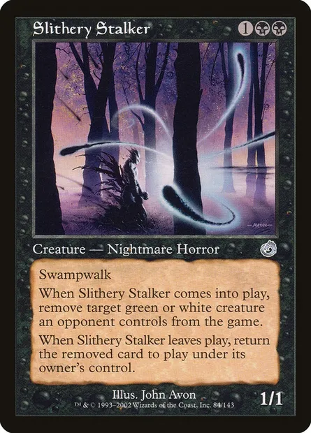 Slithery Stalker, Magic card TOR 84 — Torment set