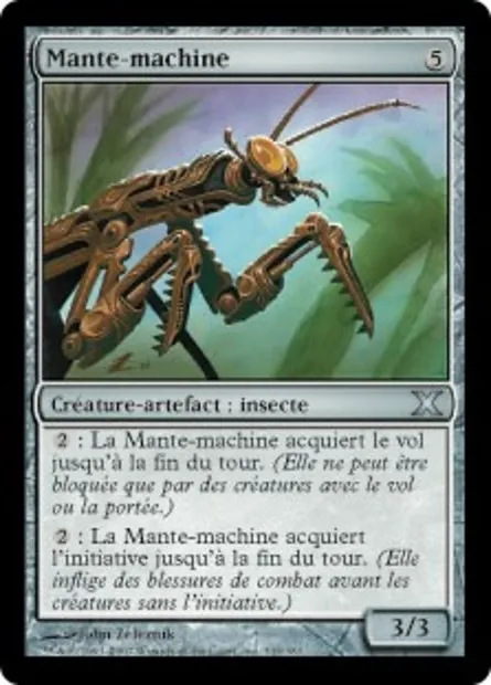 Mante-machine, carte Magic 10E 333 — extension Dixième édition